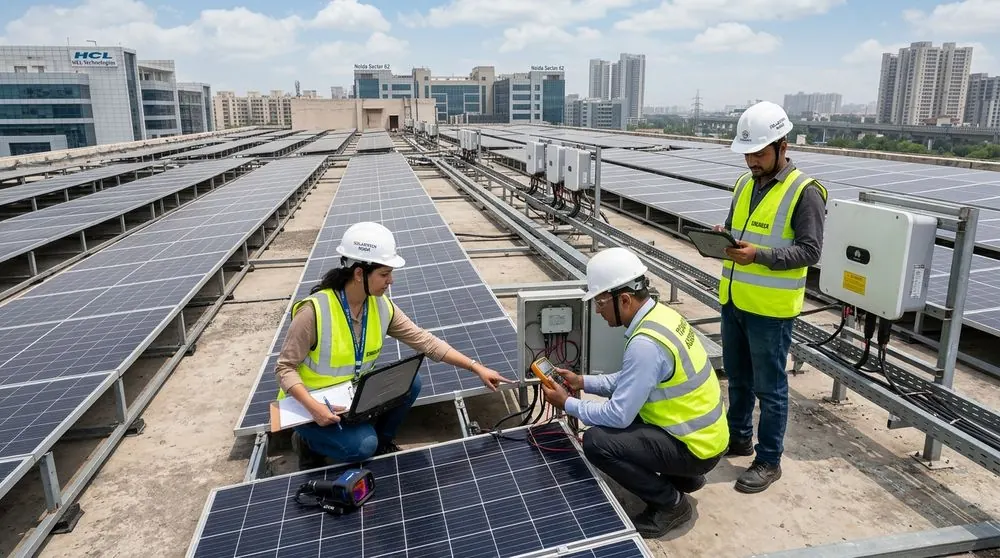 Turnkey Commercial Solar Engineering in Noida